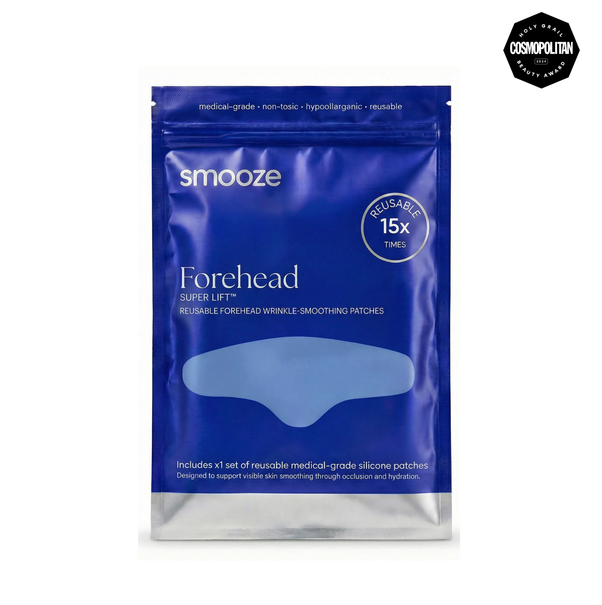 Reusable Forehead Patch