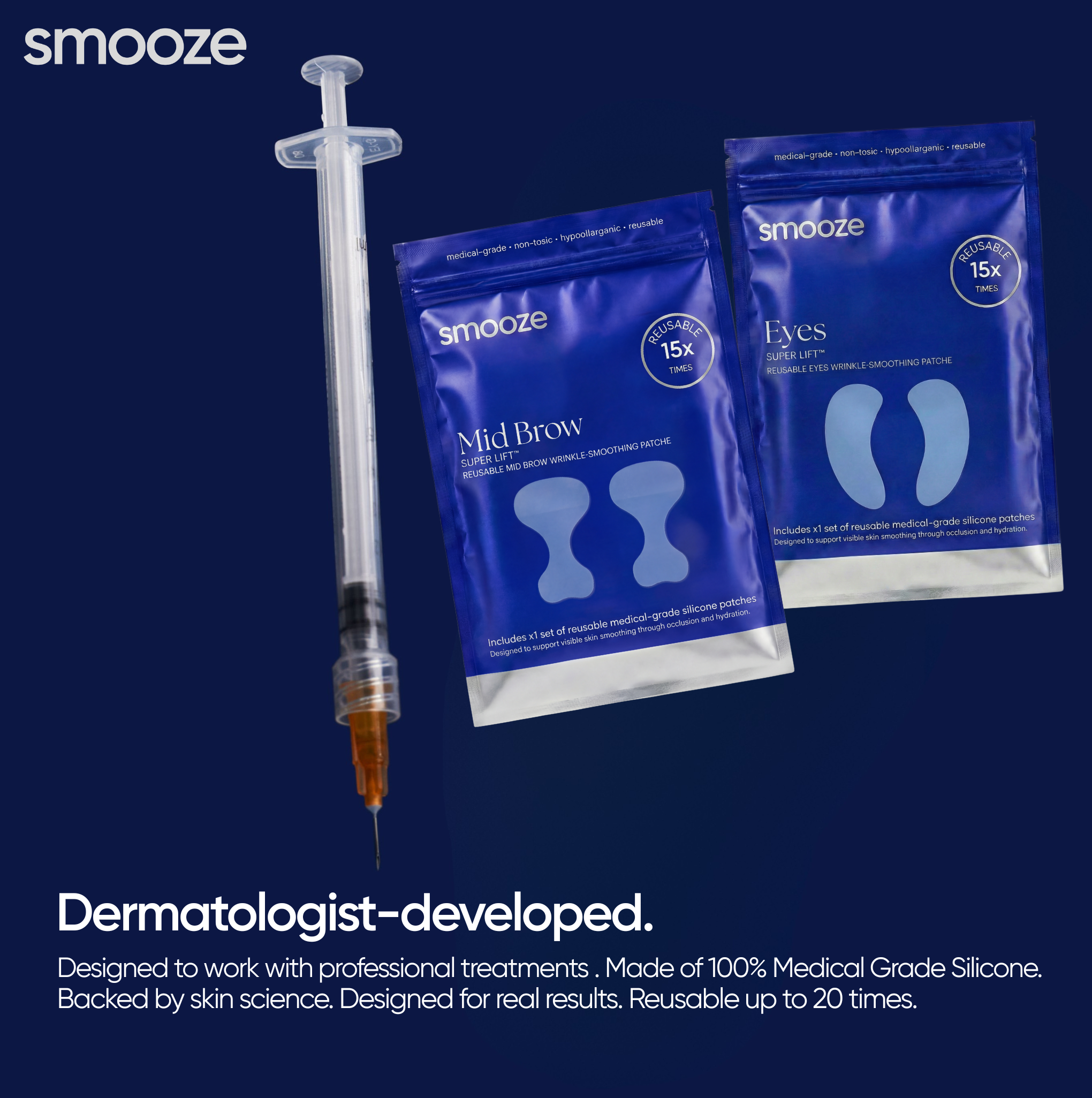 Mid Brow Lift Patch x2