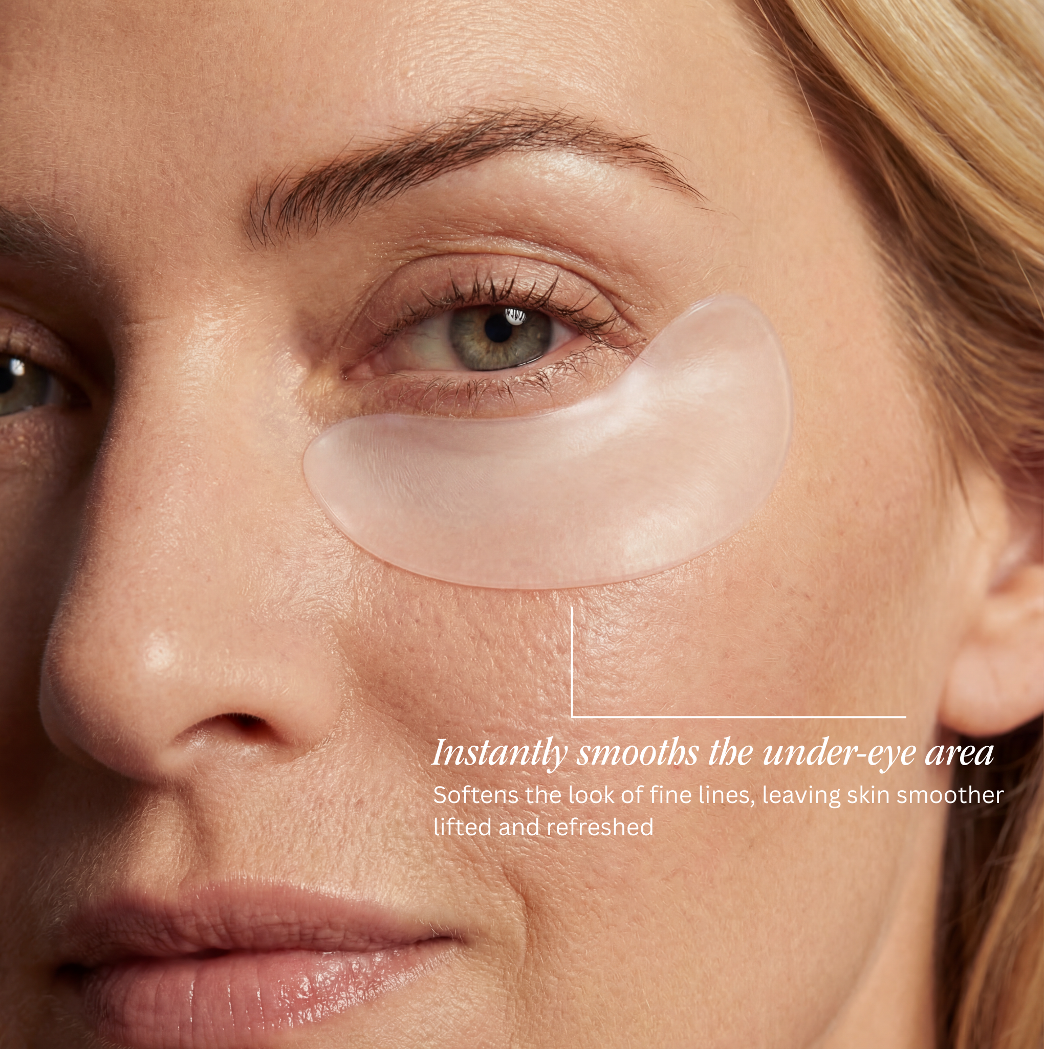Reusable Eye Wrinkle Smoothing Patches
