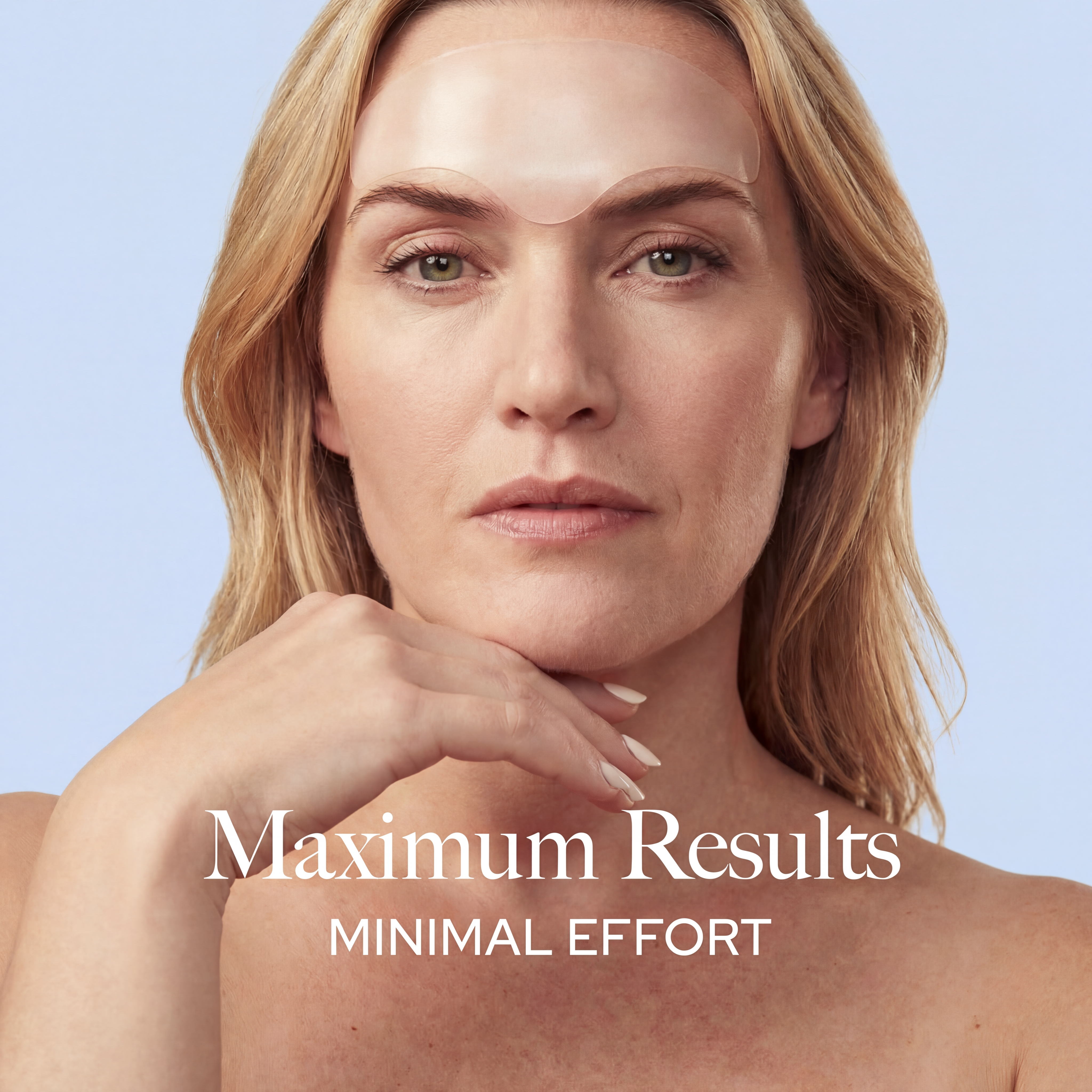 Reusable Forehead Wrinkle Smoothing Patch